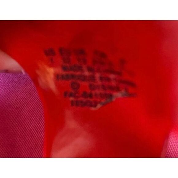 Disney Minnie, mouse, jelly, red and white open toed sandals, size 1 - Picture 7 of 7